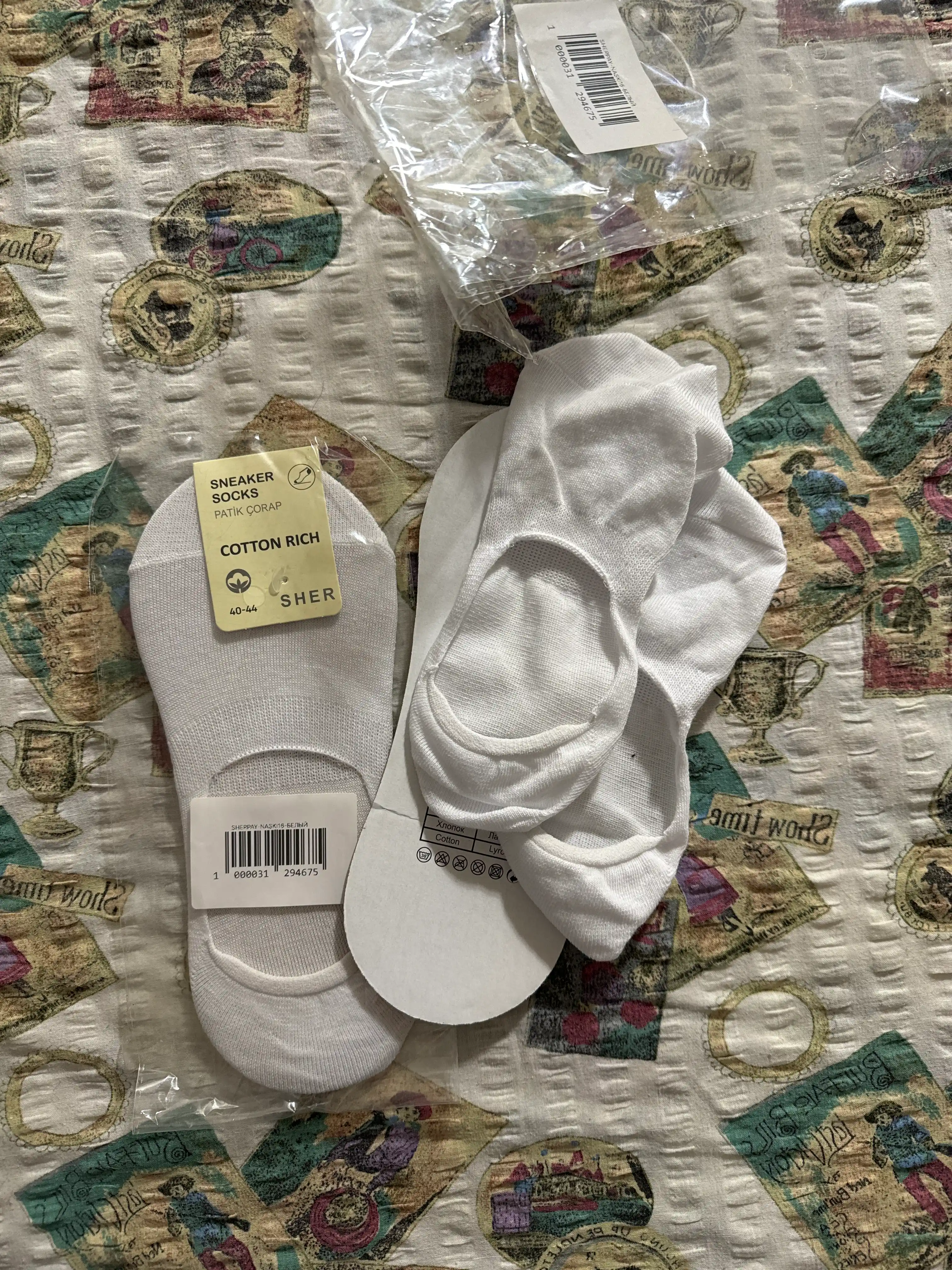 Erkaklar paypoqlari, yupqa, tabiiy paxtadan, 1, 3, 5 juft