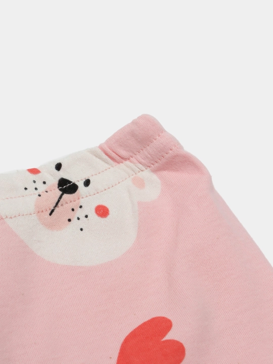 Детская хлопковая пижама для девочек Elankids