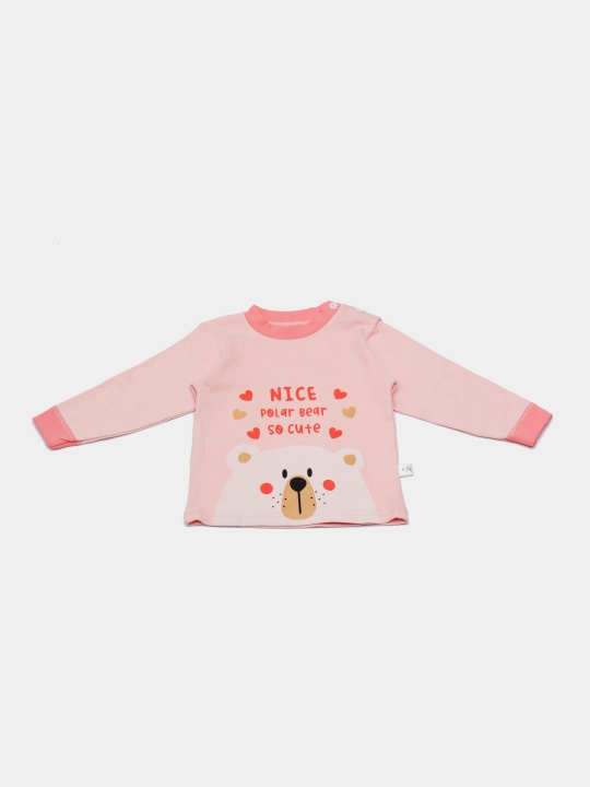 Детская хлопковая пижама для девочек Elankids