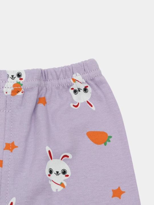 Детская хлопковая пижама для девочек Elankids