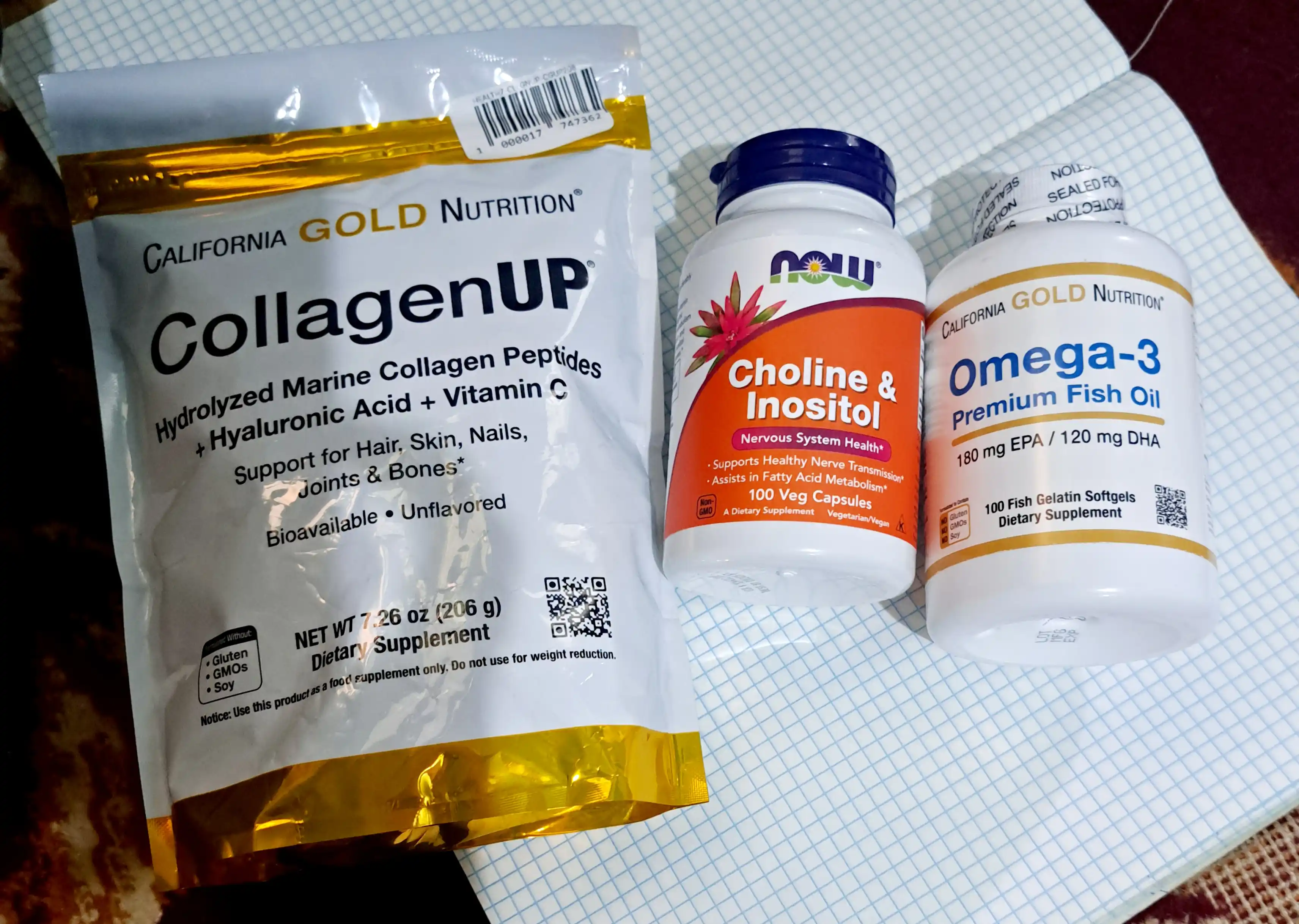 NOW Foods, xolin va Inositol, 100 kapsula