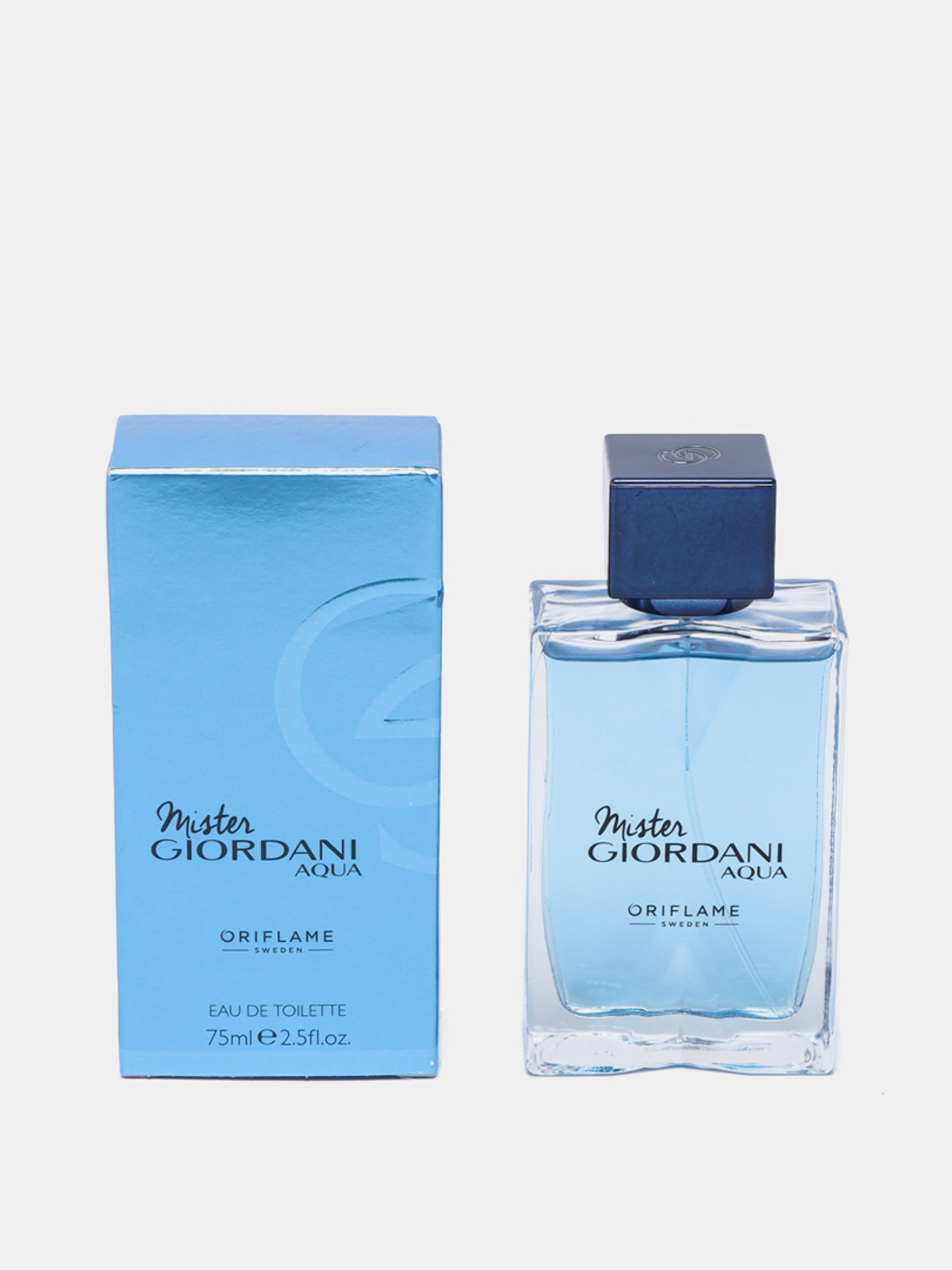 Духи мужские Mister Giordani & Aqua, 75 мл голубой купить по низким ...