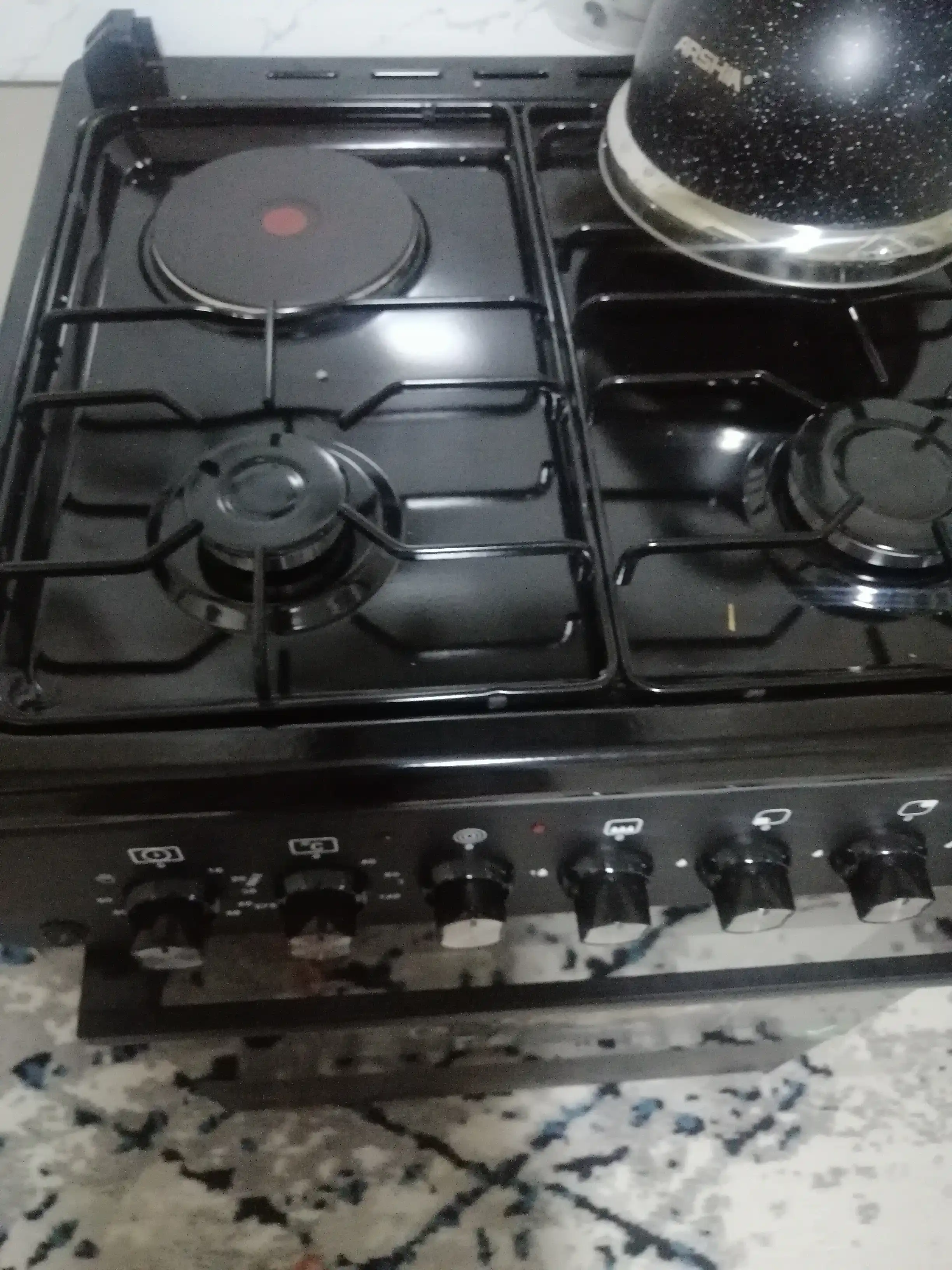 Ideal L350 3+1 konforkali gaz plitasi, pech hajmi 65 l, 60 * 60
