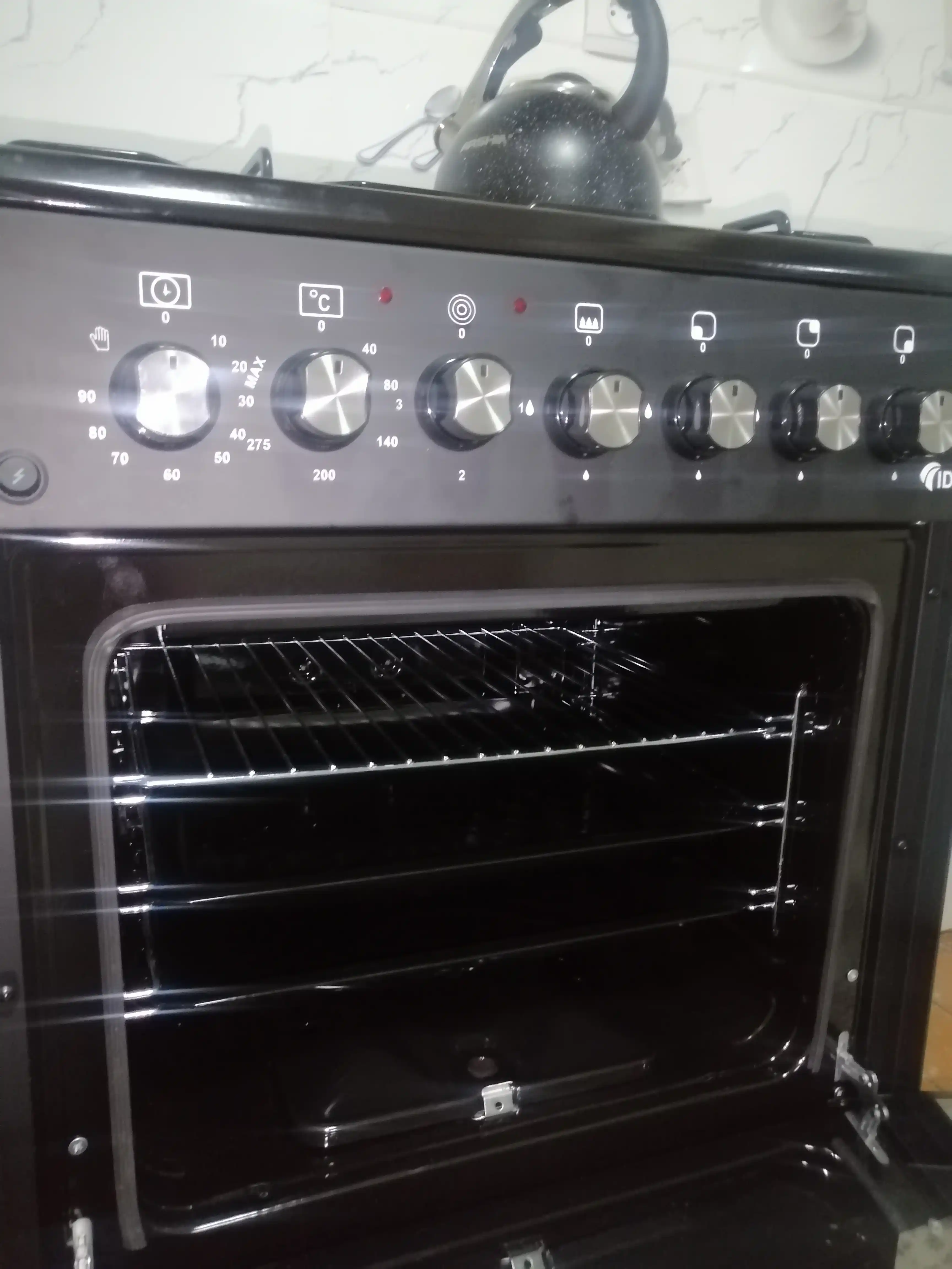Ideal L350 3+1 konforkali gaz plitasi, pech hajmi 65 l, 60 * 60