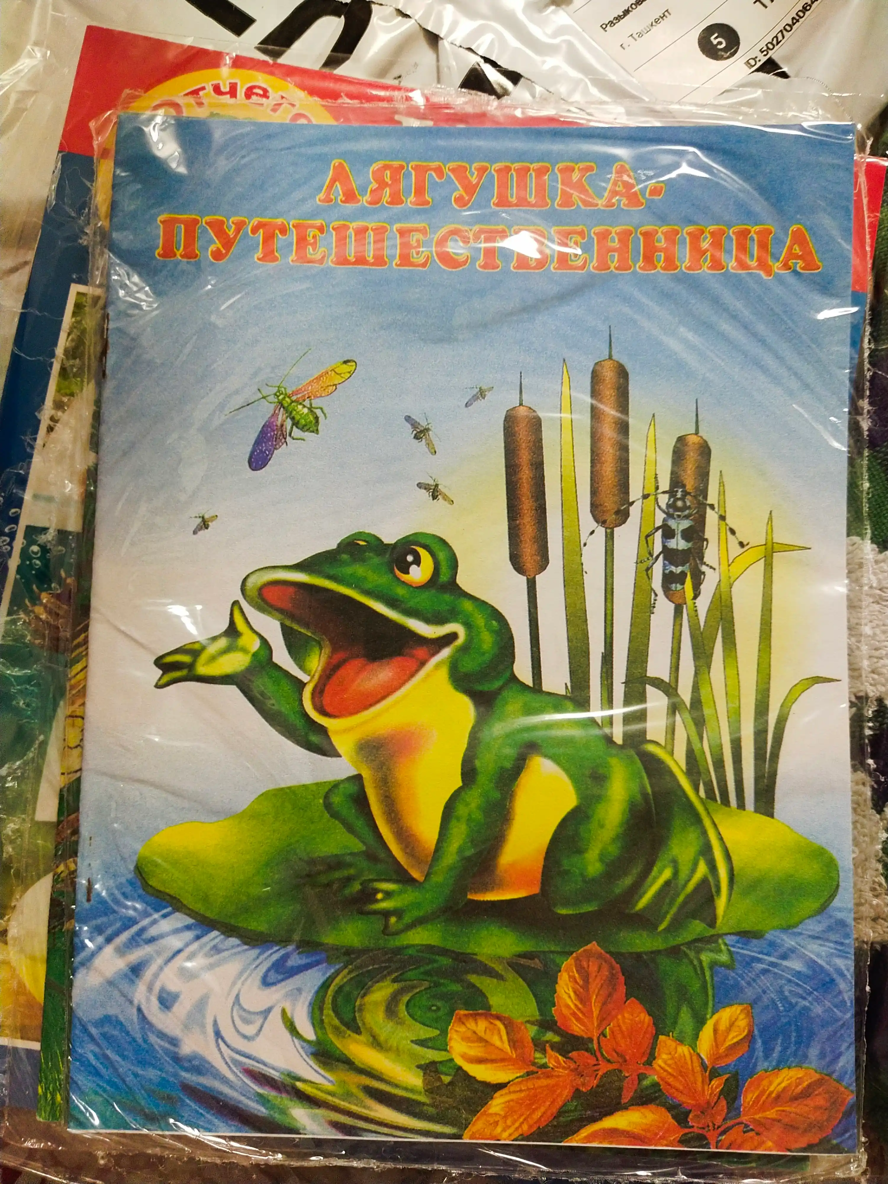 Lyagushka-puteshestvennitsa. Russkaya narodnaya skazka