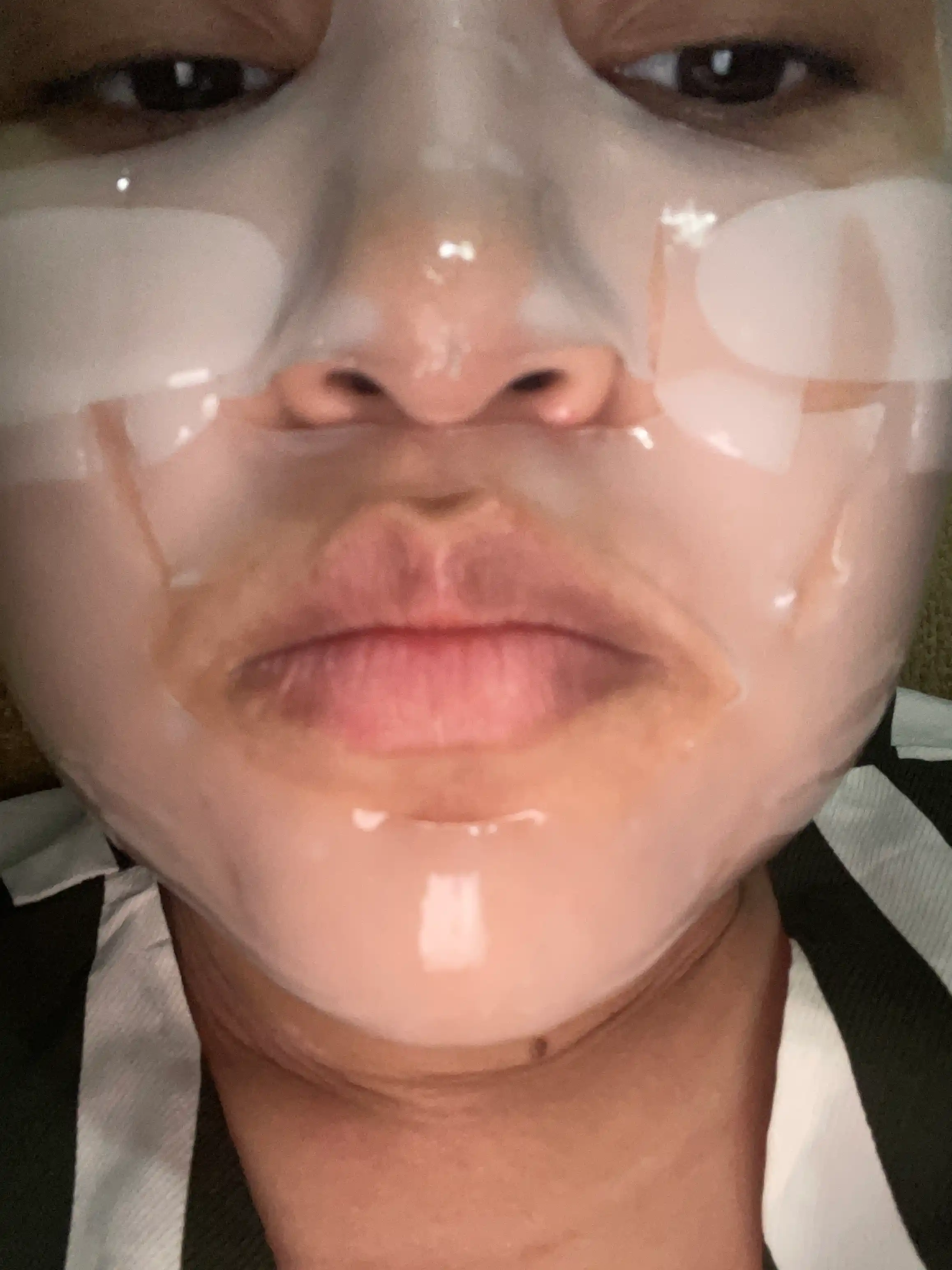 Terining elastikligi uchun kollagenli tungi gidrogel niqobi Biodance Mask
