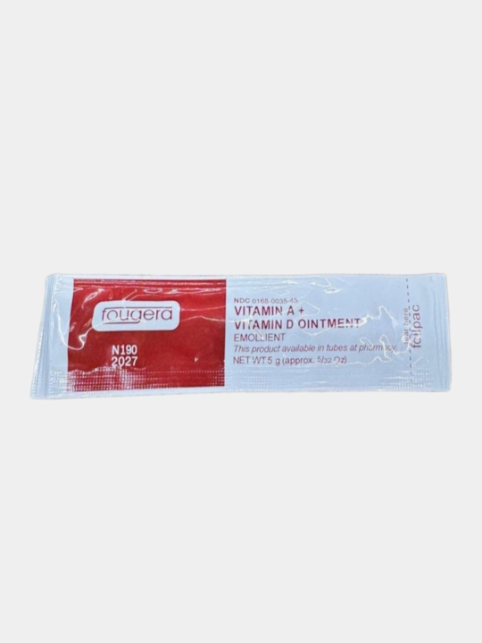 Vazelin, tatuirovka va doimiy, kosmetik, Vitamin A+D dan keyin davolovchi malham