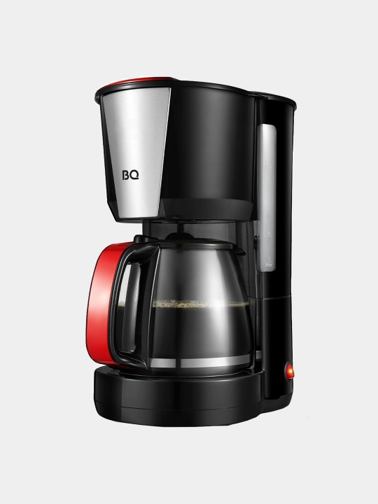 Кофеварка BQ CM1008, высокая мощность 1000 Вт, увеличенный объем резервуара на 1.25 литра