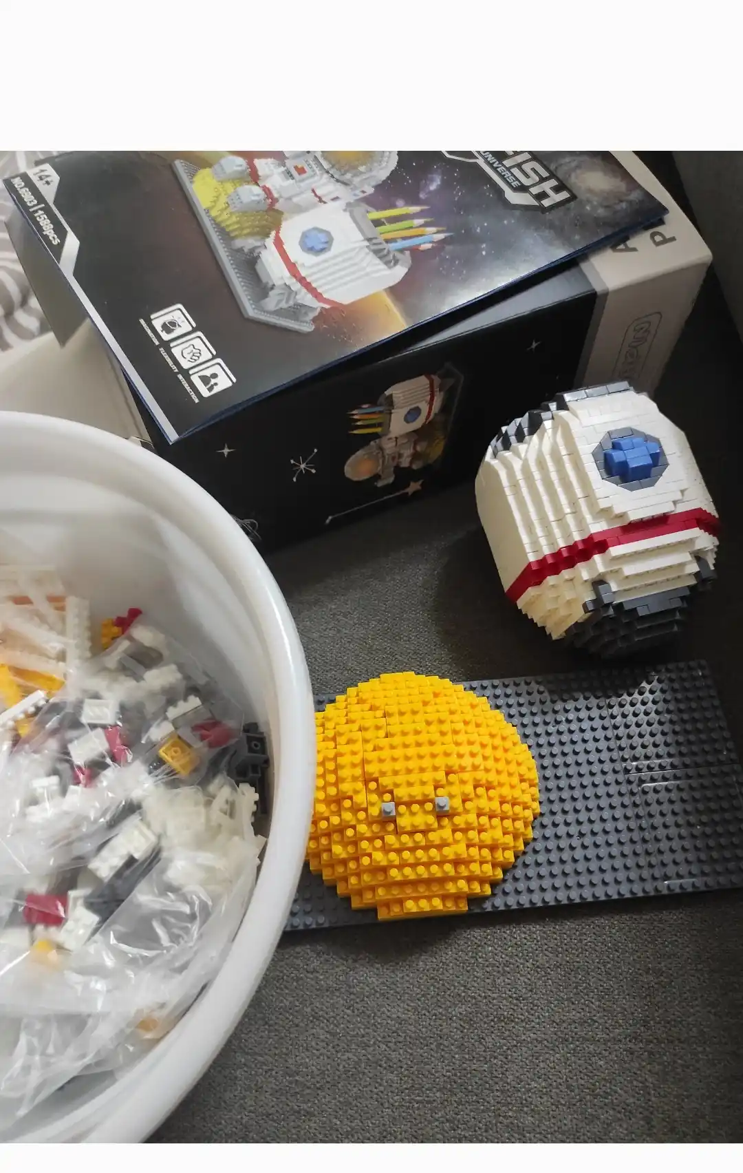 Yoritgichli 3D kosmonavt 3 tasi 1 da rivojlantiruvchi konstruktor, Valli robot