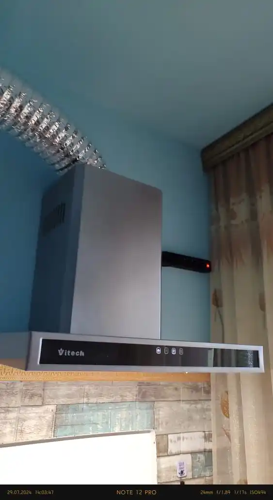 T-shaklidagi oshxona dudburoni Vitech Bruno TS 60 sm