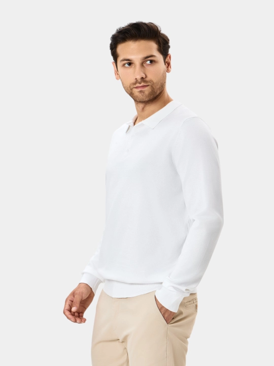 TERRA PRO Erkaklar polosi, uzun yeng AW24CR2-29-20724