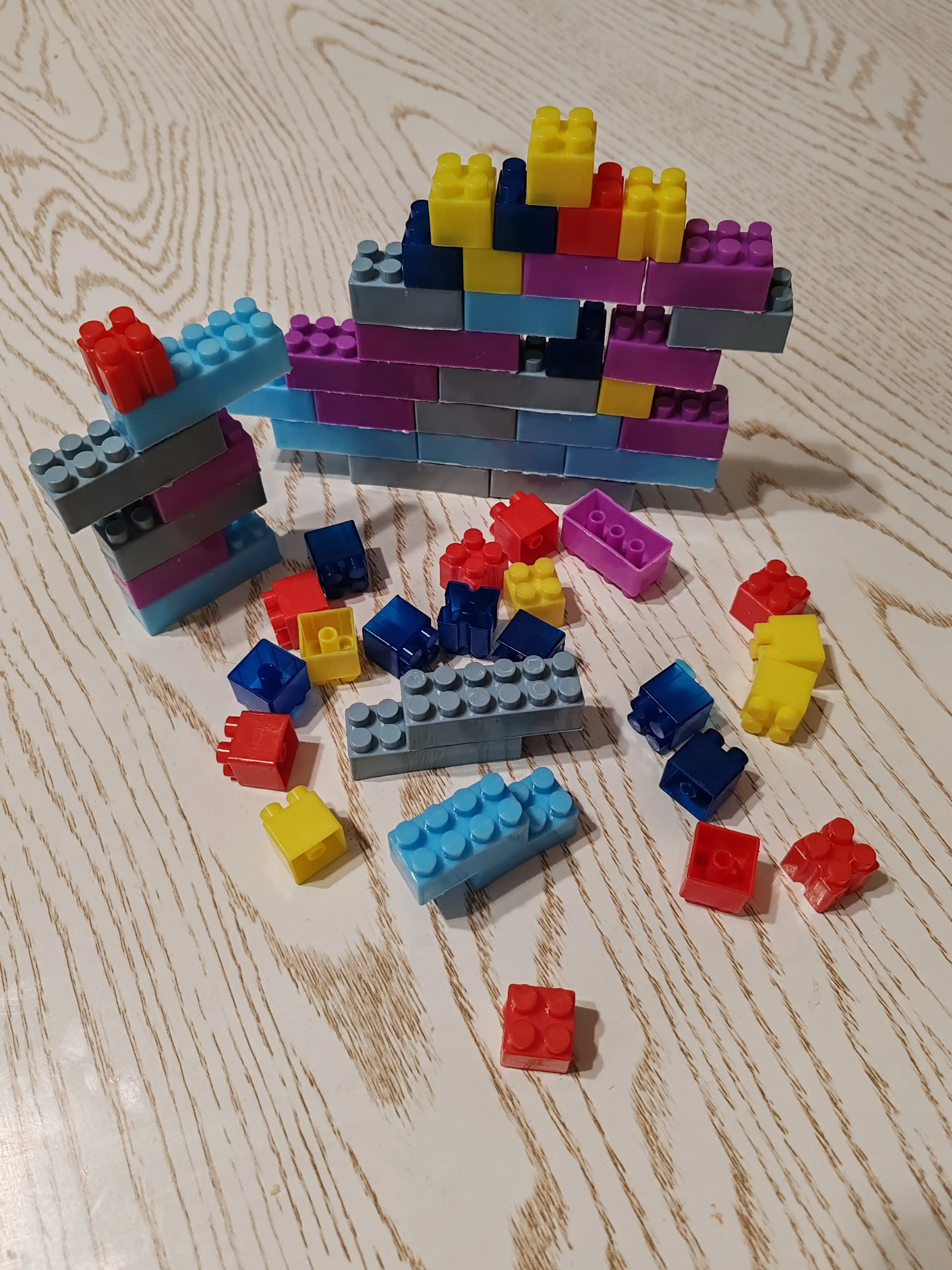 Игрушка конструктор Лего Toys Bricks детский, крупные детали, 60, 120, 240, 480 шт