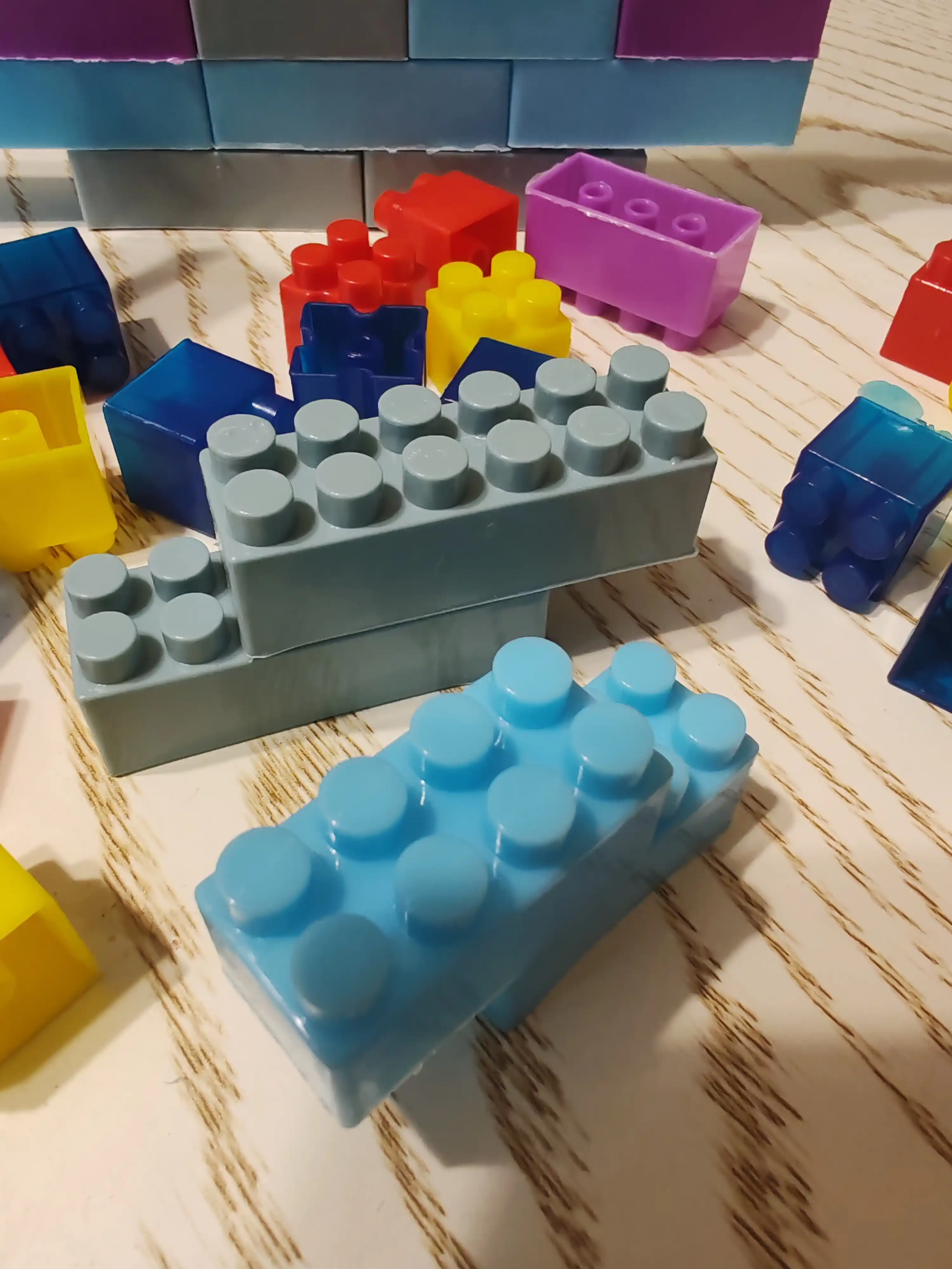 Игрушка конструктор Лего Toys Bricks детский, крупные детали, 60, 120, 240, 480 шт