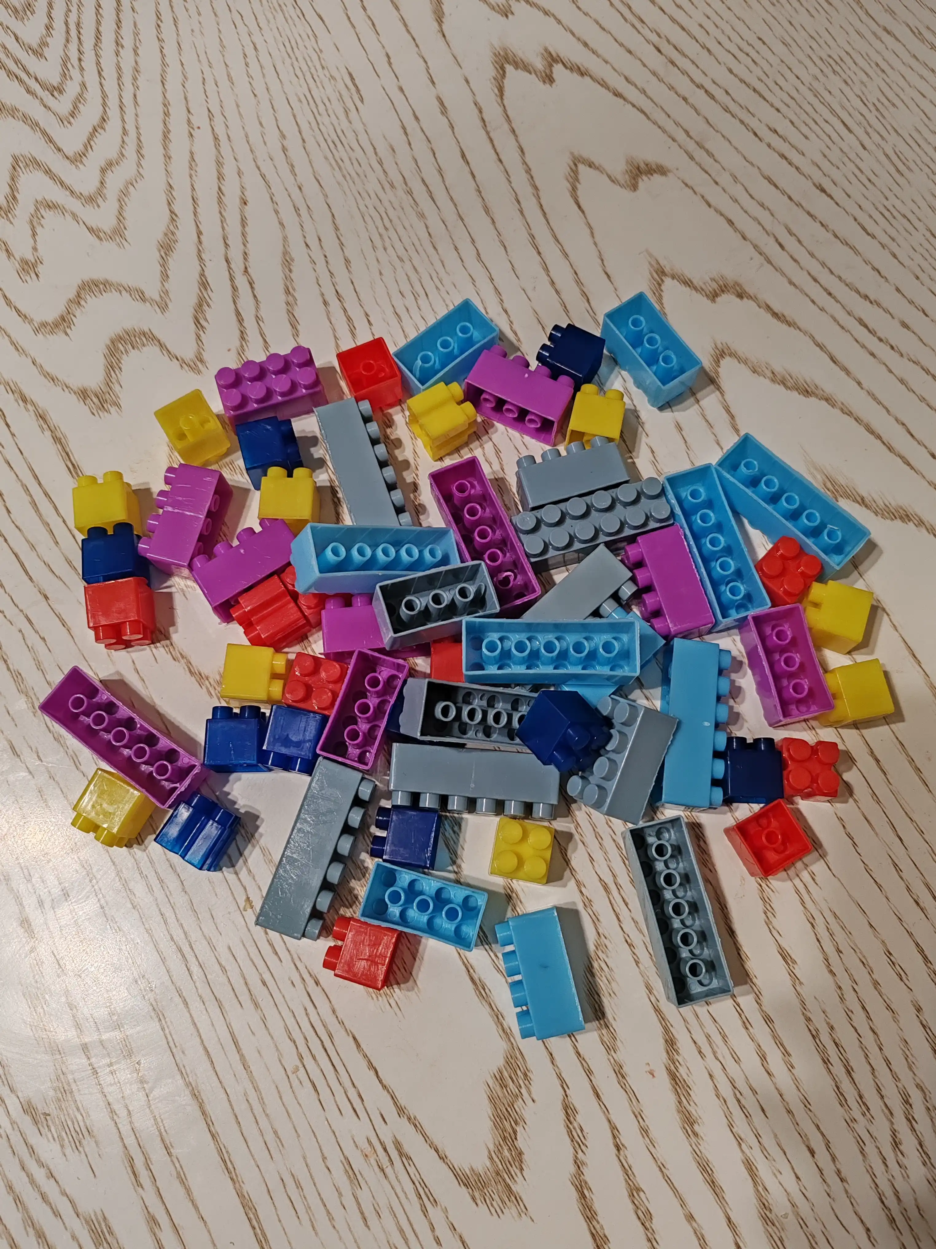 Игрушка конструктор Лего Toys Bricks детский, крупные детали, 60, 120, 240, 480 шт