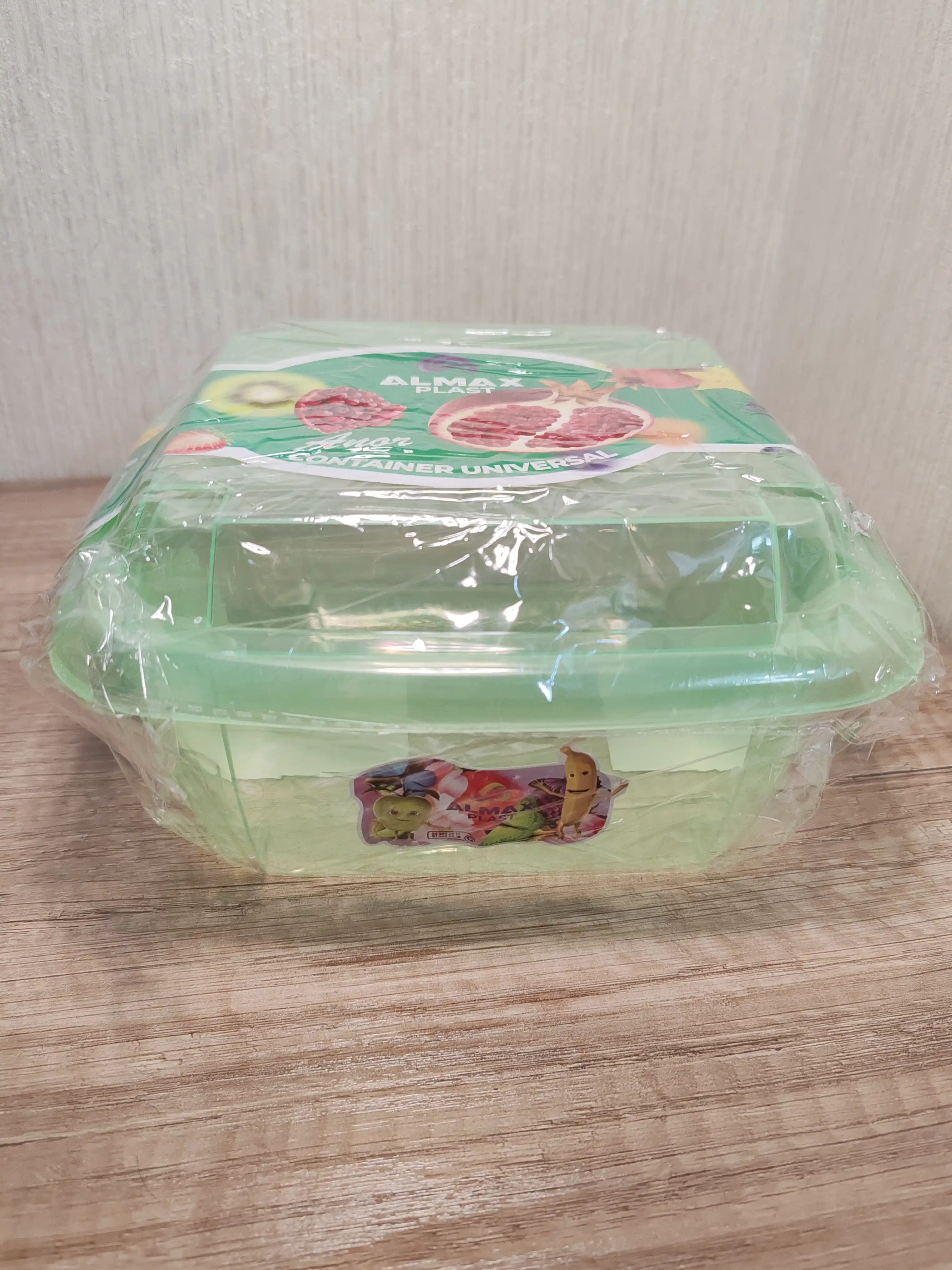 Ланч-бокс для готовой еды, контейнер для хранения продуктов с крышкой, пластиковый, пикник