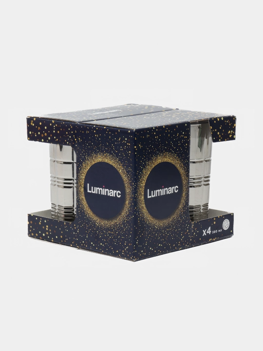 Стеклянные стаканы Luminarc, 380 мл, 4 шт