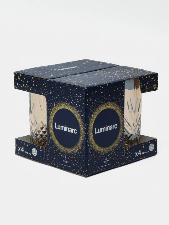 Стеклянные стаканы Luminarc, 380 мл, 4 шт