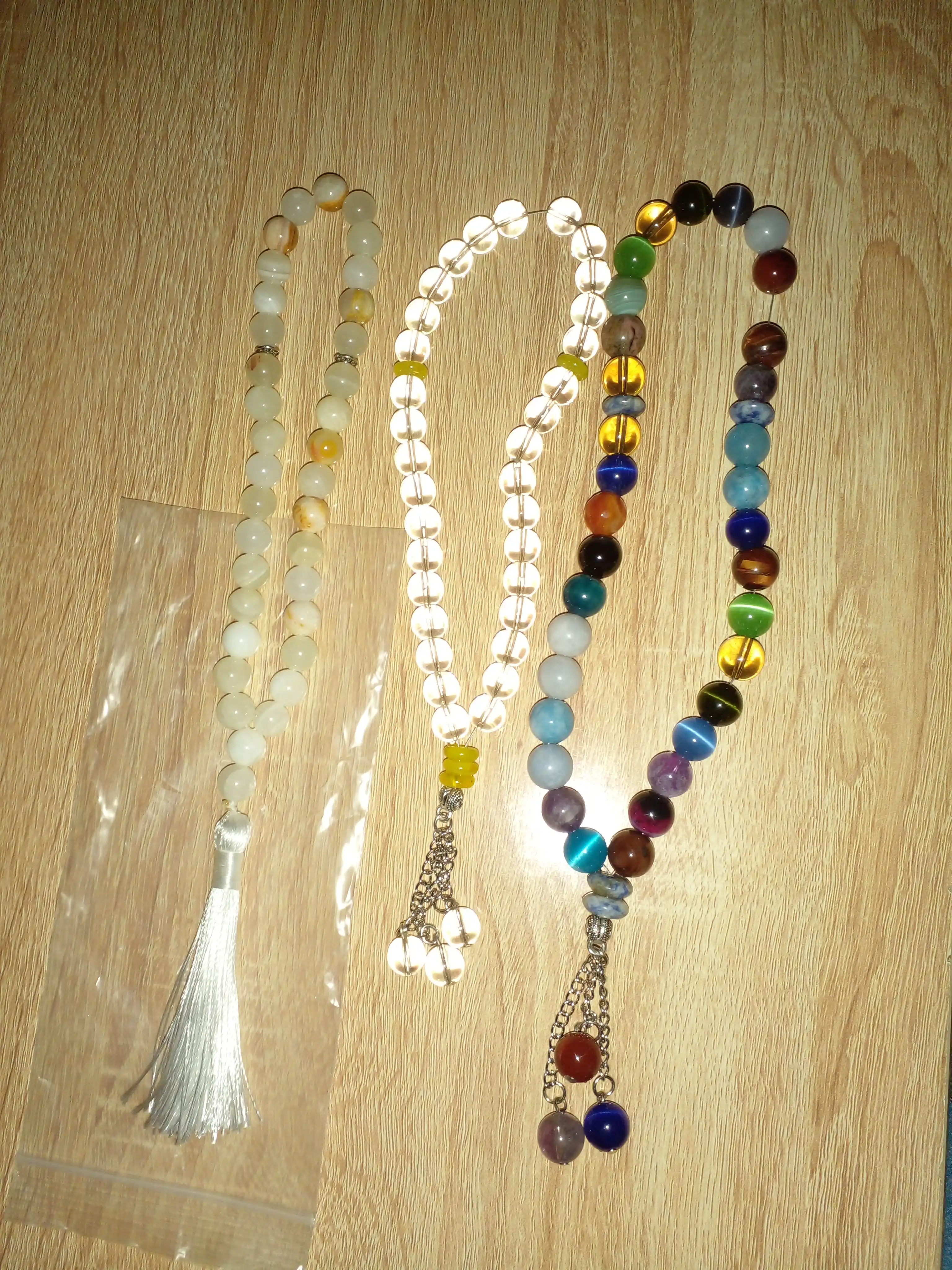 Tabiiy ONYX toshidan yasalgan tasbeh