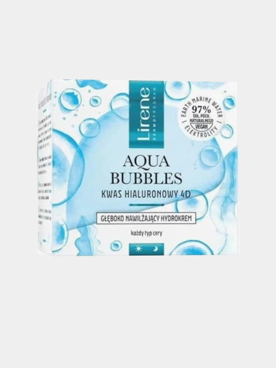 Крем для лица Lirene, aqua bubbles, увлажняющий, 50 мл
