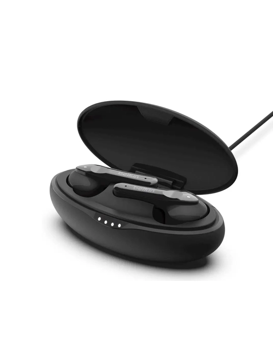 Belkin Soundform Move Plus True Wireless minigarnituralari qora PAC002BTBK-GR