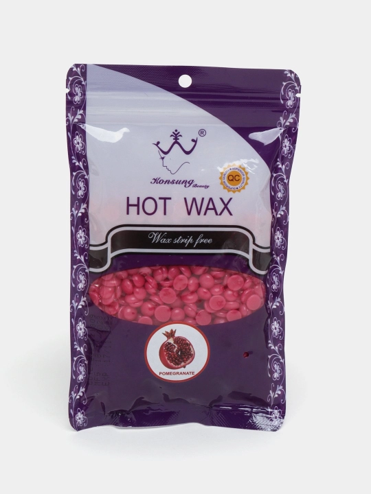 Воск для депиляции Hot Wax, профессиональный, в гранулах, пленочный, 100 г