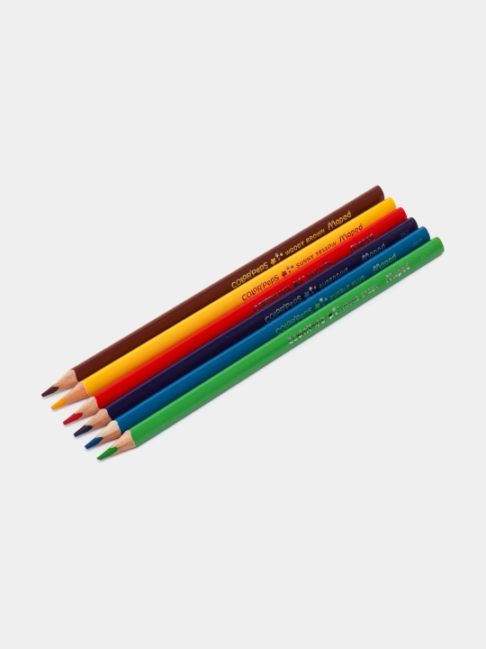 Rangli qalamlar Maped Color Peps, 6 ta rangli, 832002