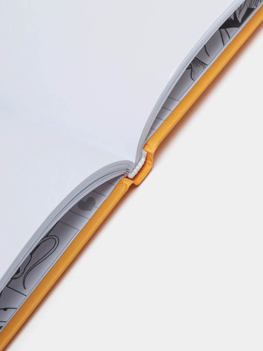 Sketchbook 7BTs, 148х105 mm А6, 48 varaqlar, toza, mat laminatsiya 21610