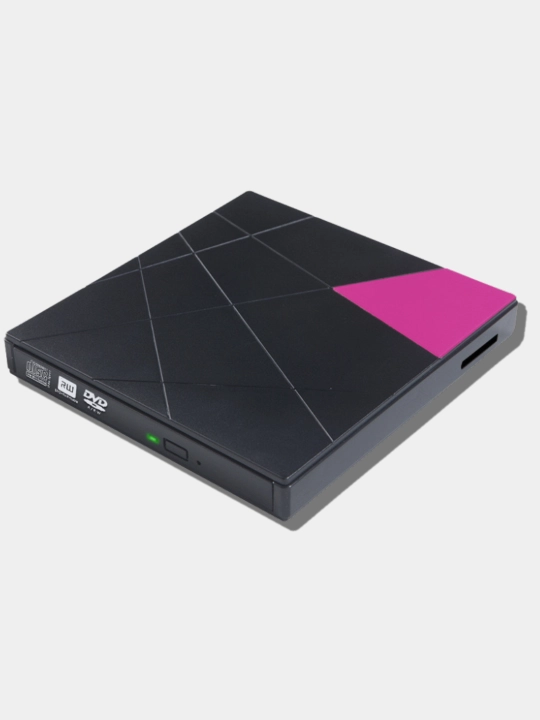 Tashqi DVD, optik disklar, hub 2usb, card reader, universal - 