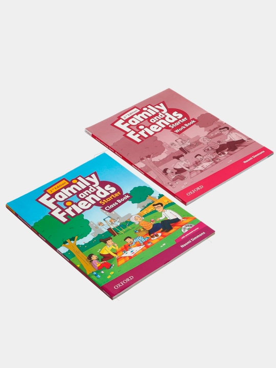 Family and Friends starter Class book+Workbook