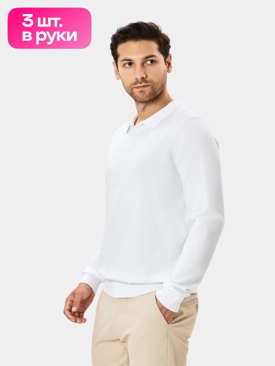TERRA PRO Erkaklar polosi, uzun yeng AW24CR2-29-20724