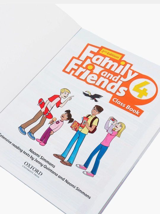 Family and Friends 4 Class book + Workbook