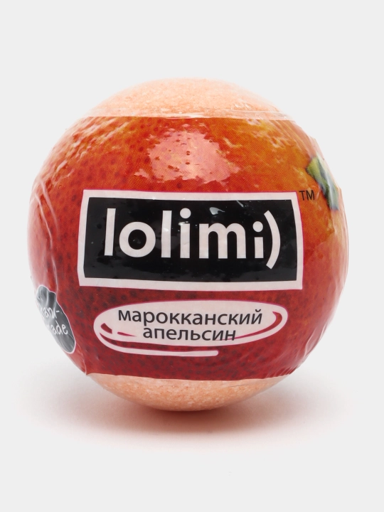 Бомбочка для ванны LOLIMI) "Марокканский апельсин", 135 г, Калина-Бел