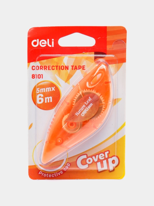 Штрих-лента Deli E8101, 6 м × 5 мм
