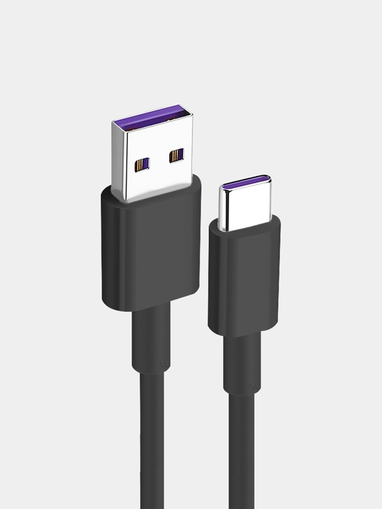 Kabel 5A Type-C USB tez zaryadlash va ma'lumotlarni uzatish uchun