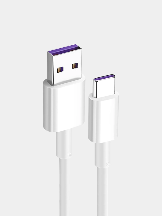 Kabel 5A Type-C USB tez zaryadlash va ma'lumotlarni uzatish uchun