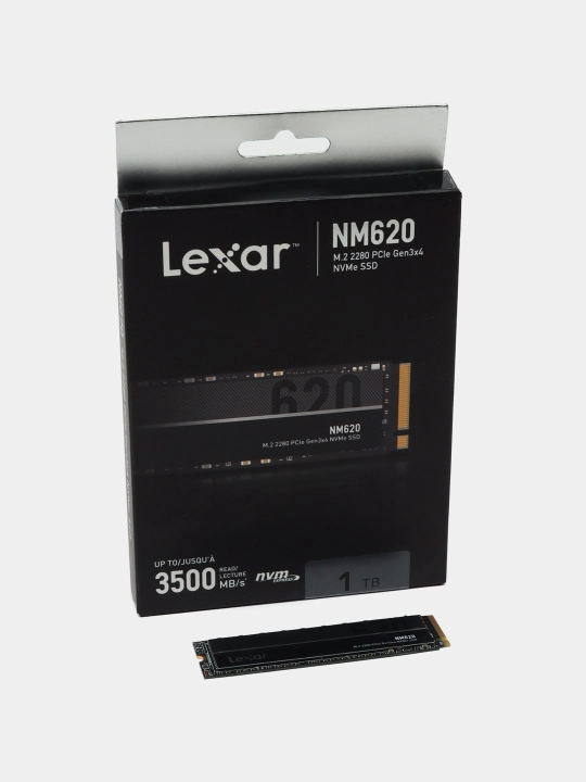 SSD накопитель Lexar 256 ГБ, 512 ГБ, 1 ТБ, 2 ТБ, NM620 M.2 NVMe