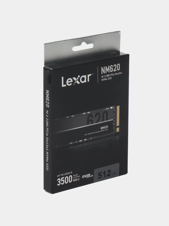 SSD накопитель Lexar 256 ГБ, 512 ГБ, 1 ТБ, 2 ТБ, NM620 M.2 NVMe