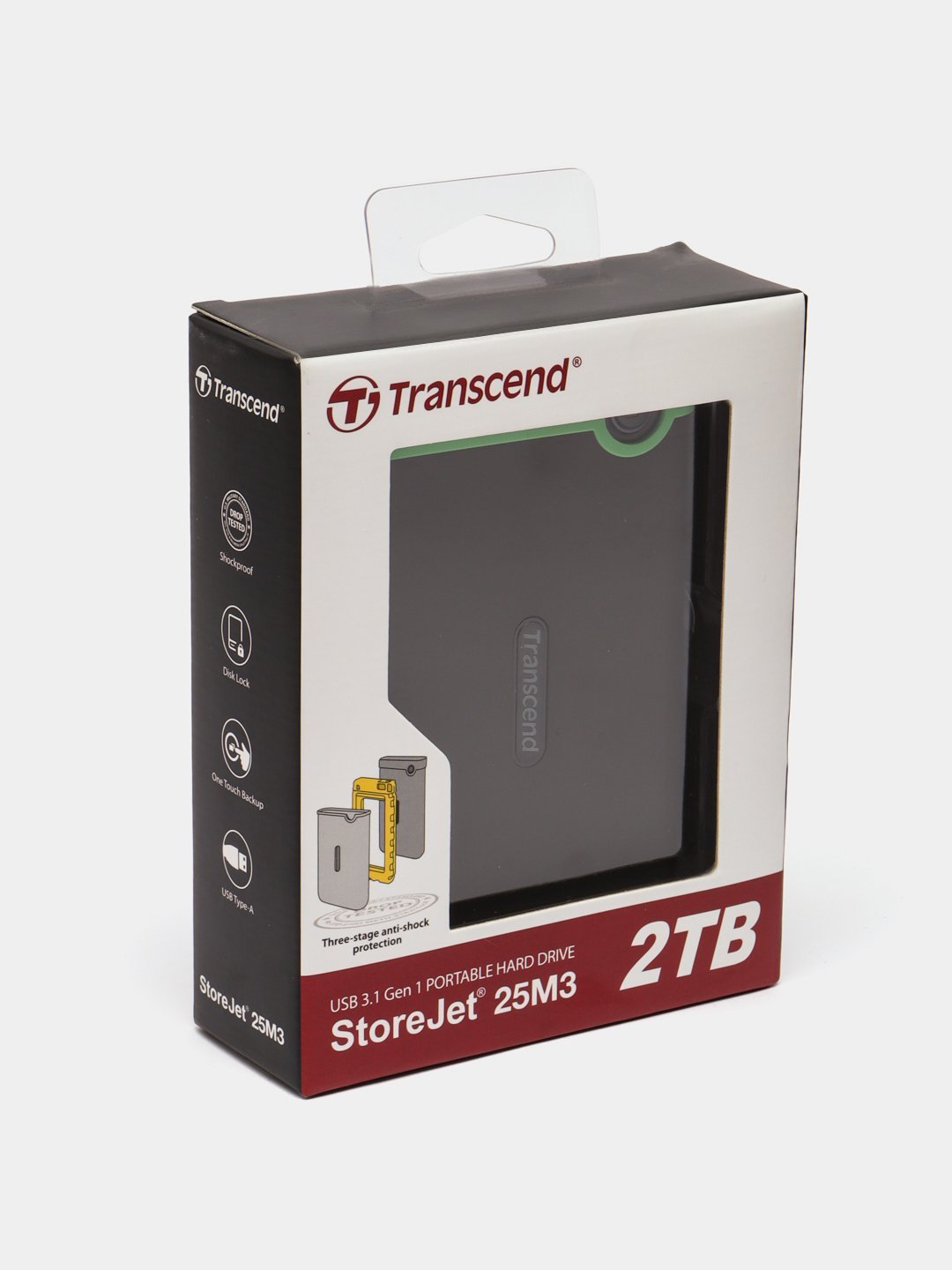 Tashqi qattiq disk, portativ qattiq disk Transcend 1TB 2TB 4TB USB 3.1