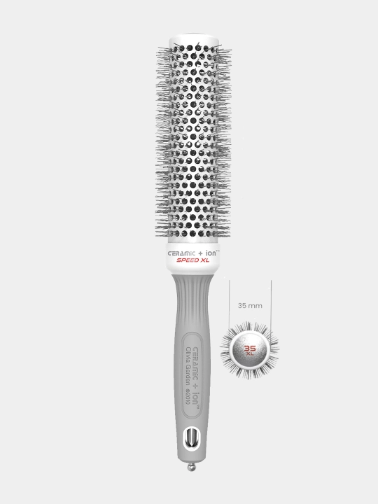Soch turmaklash uchun professional termobrashing tarog‘i Olivia Garden Ceramic+Ion SpeedXL