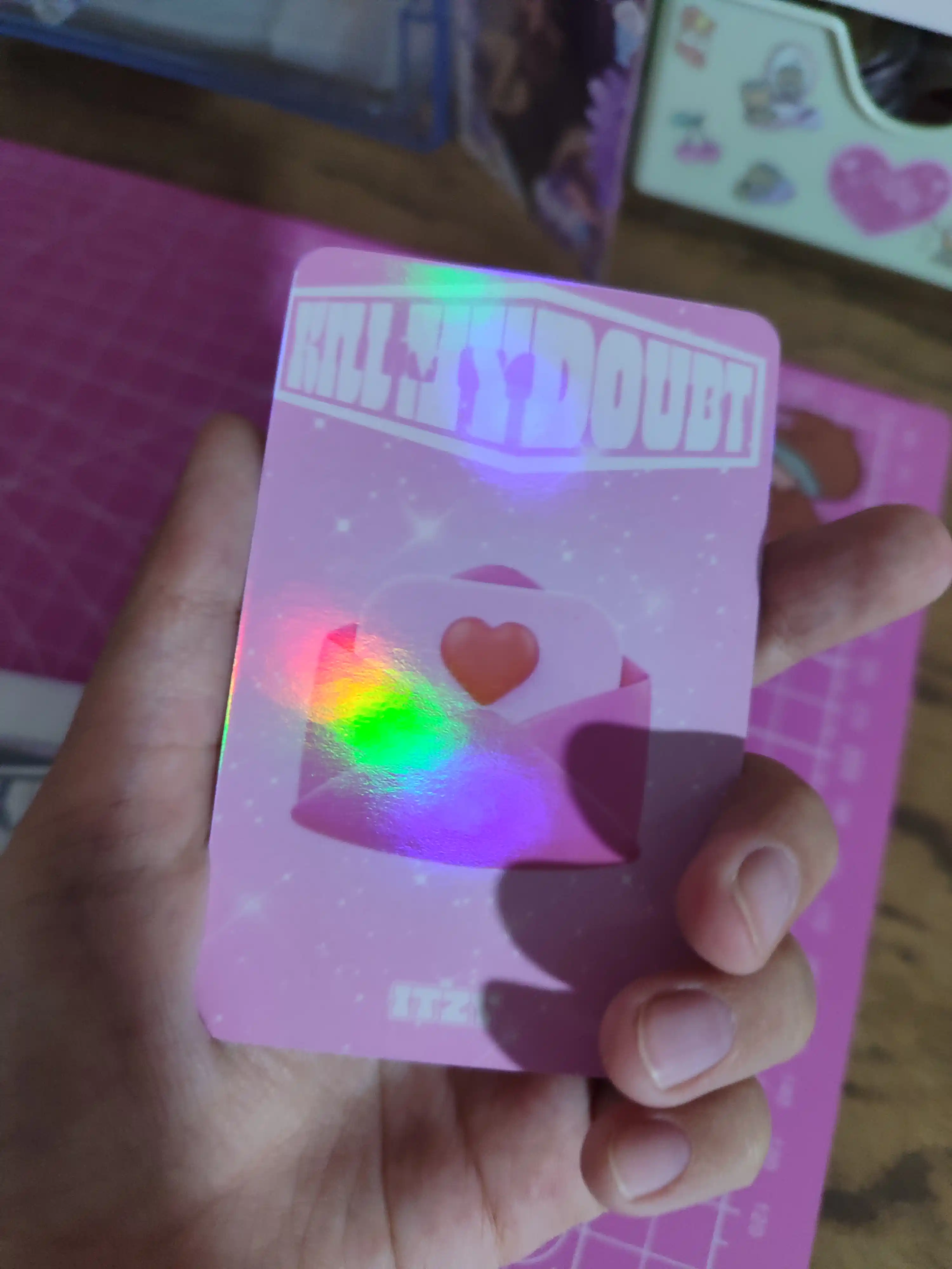 To'plamli LOMO kartalari K-POP Itzy, 55 dona