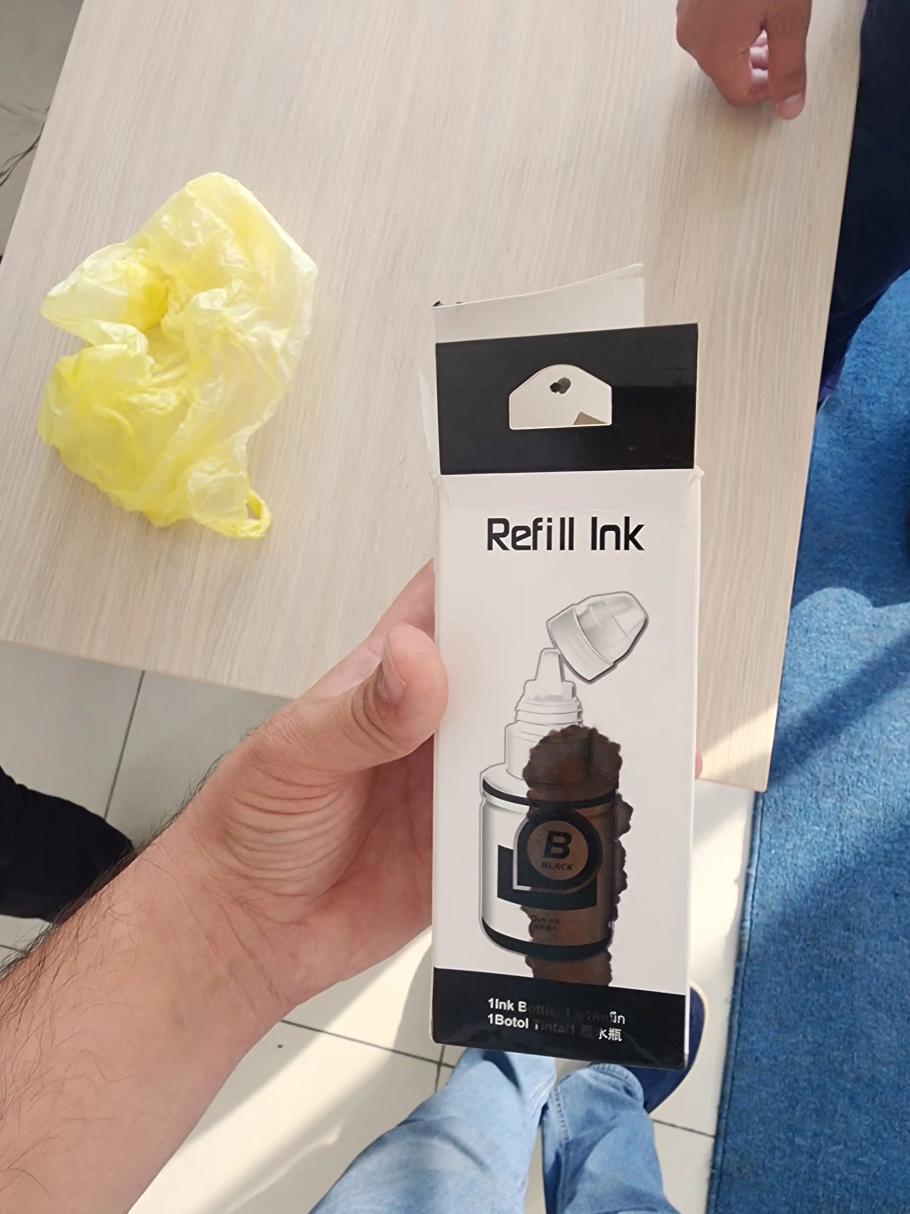 Пигментные чернила Refil Ink Gl-490 Black, для принтеров Canon G1400/2400/3400/4400