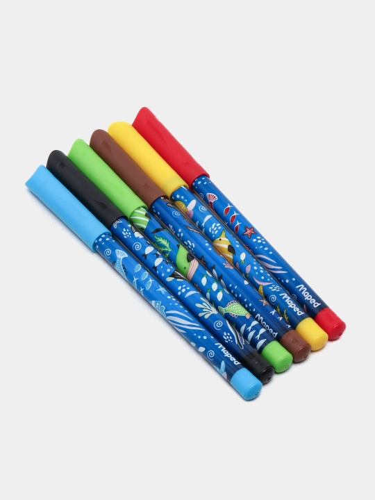Flomasterlar "Maped" 6 ta rang, Ocean 845723