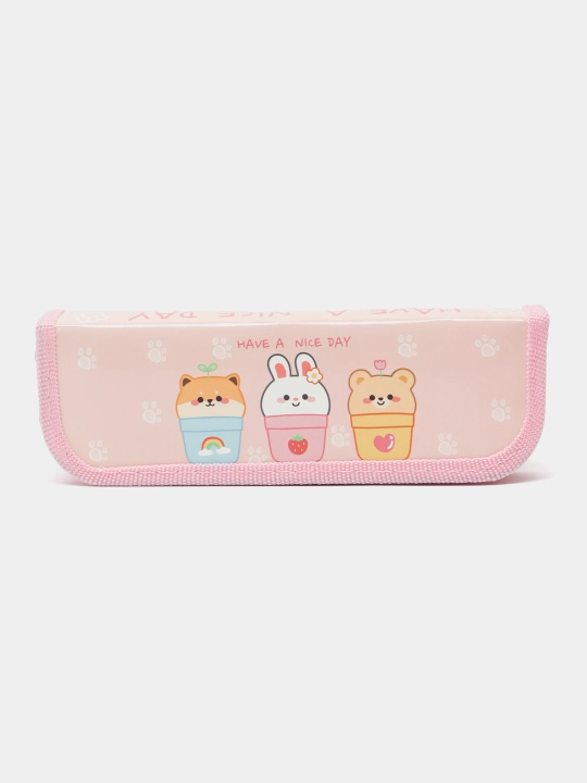 Kichik bir qismli qalam qutisi 190/65 60 PO-01-HAPPYANIMALS q0000051710 - 