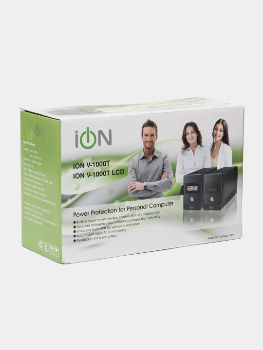Источник бесперебойного питания UPS/ИБП iON V-1000T, 1000VA/500W - 