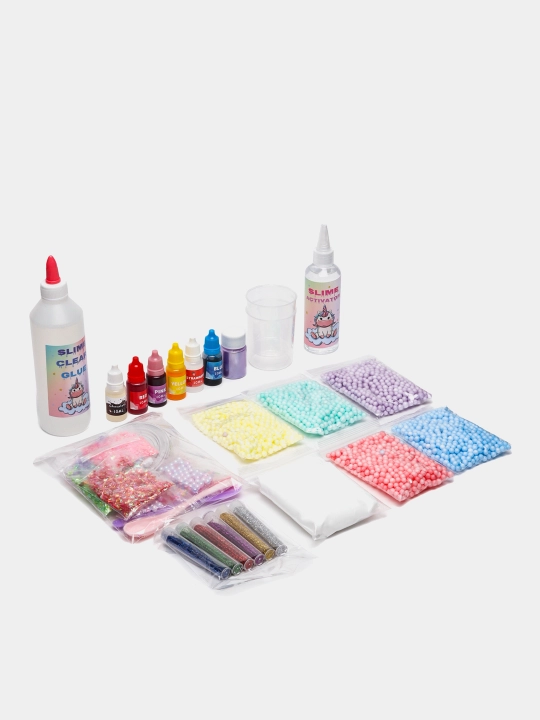 Slime Kit слайм, набор для творчества, опытов и экспериментов, детский набор, DIY