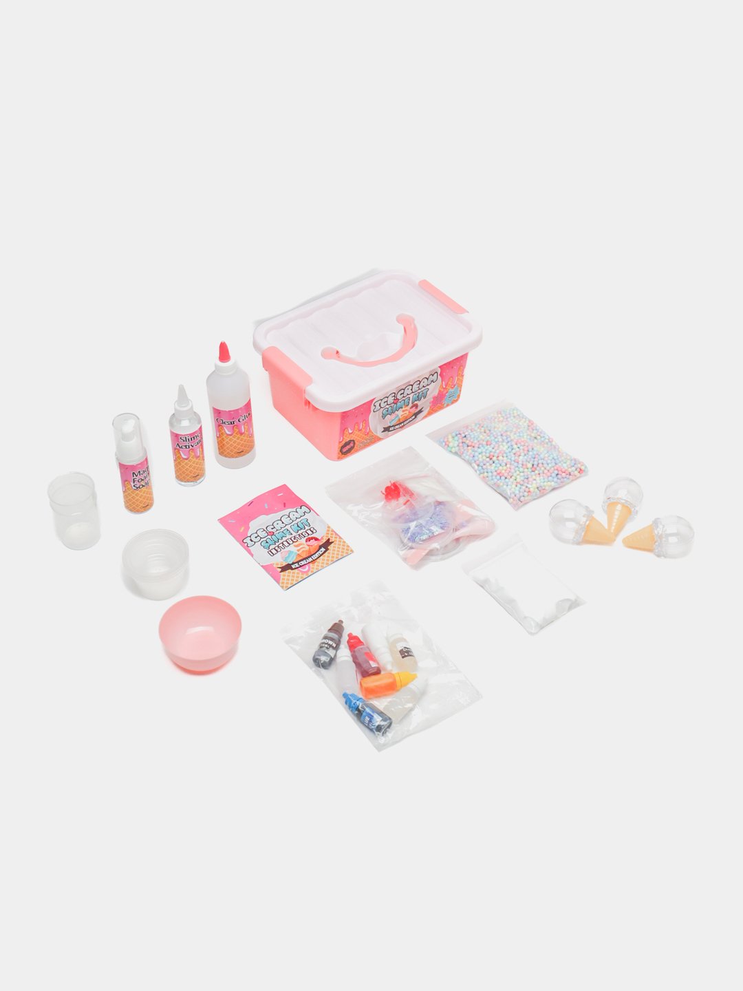 Slime Kit слайм, набор для творчества, опытов и экспериментов, детский набор, DIY
