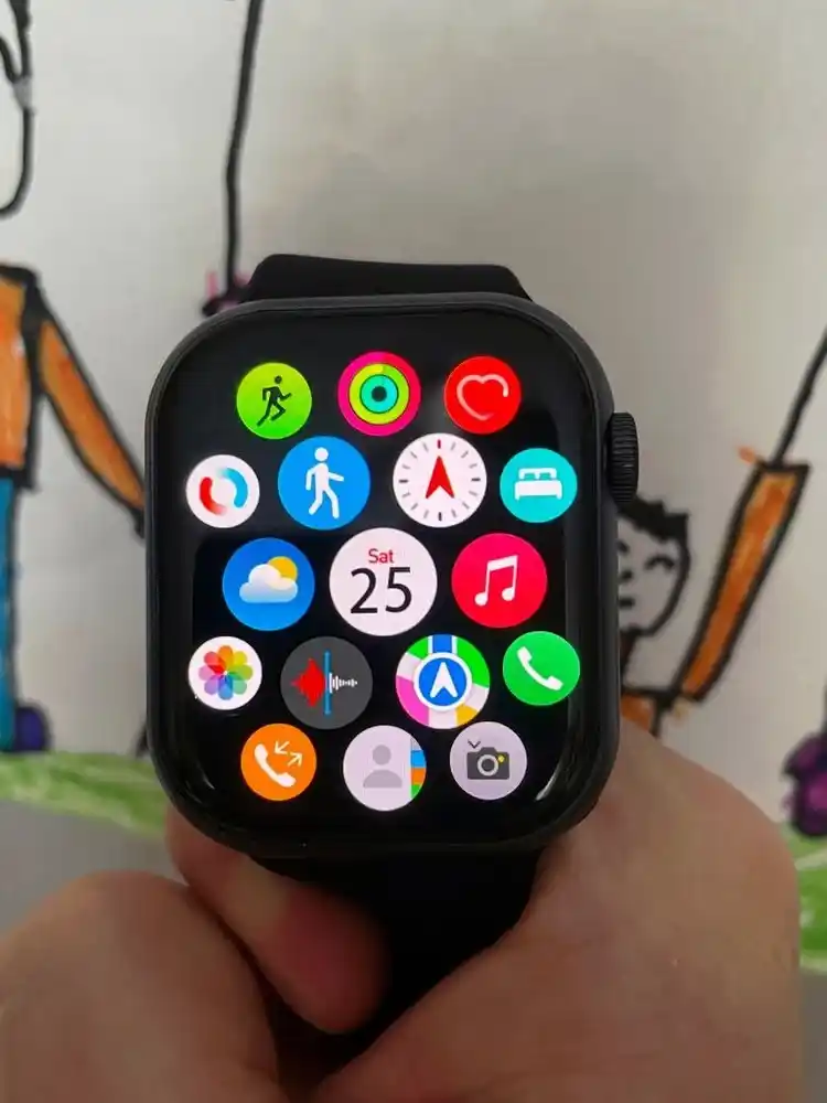 Смарт часы Smart BIG T800 Pro Max, для iOS, Android, с беспроводной зарядкой, 45 мм