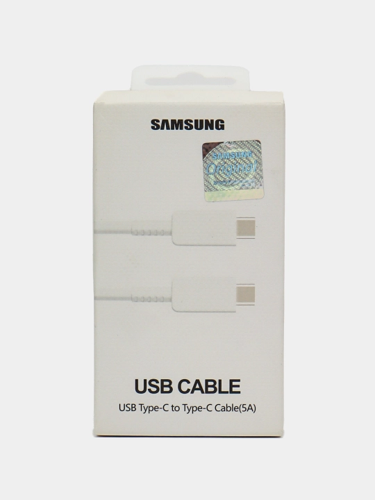 Zaryadlovchi kabel "Fast Charging", Type - C to Type - C (5А), "Samsung S24 ultra" uchun - 