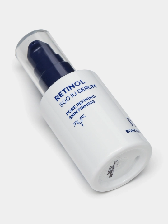 Yuzdagi poralarini toraytiruvchi va mustahkamlovchi serum Bonsep Retinol 500 IU Serum