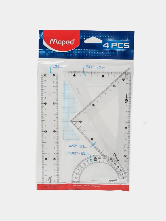 CLASSIC 4P 20CM BAG MAPED 242820 Chizg‘ich paketi - 